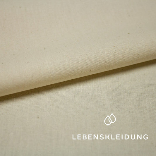 Organic calico/voile - natural - EXTRA WIDE sample