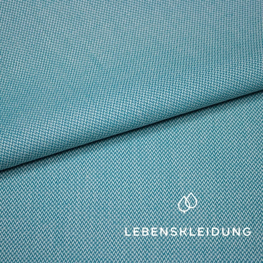 Organic twill - natural petrol sample