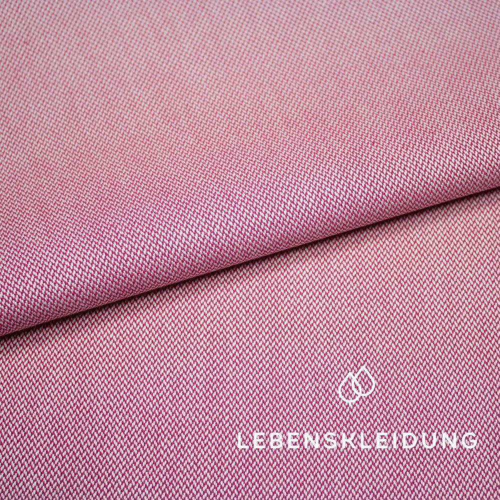 Organic twill - natural red sample