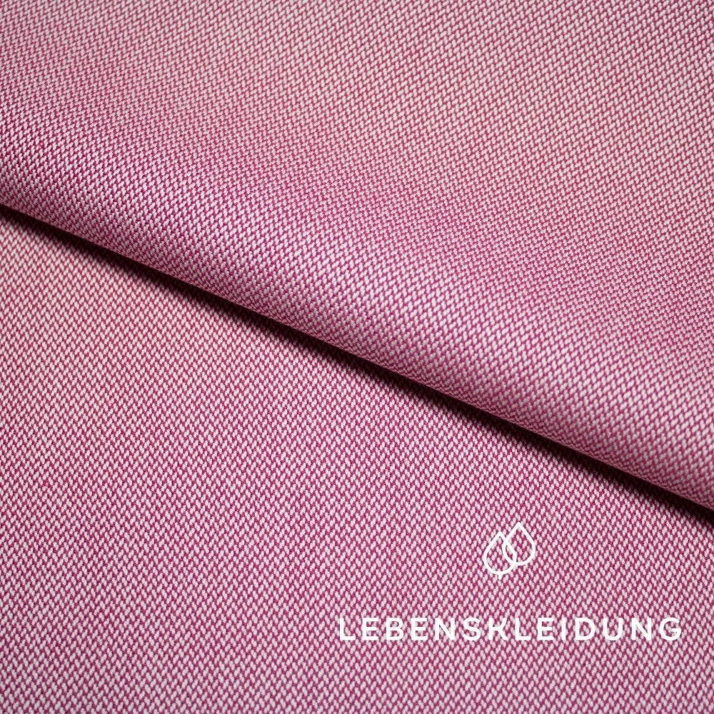 Organic twill - natural red – Detail view