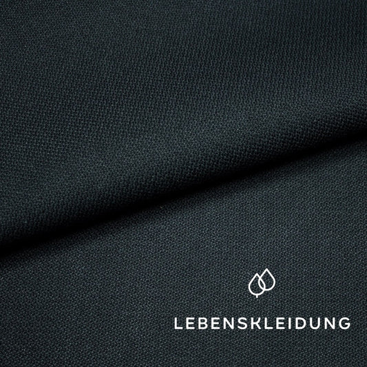 Organic twill - black sample