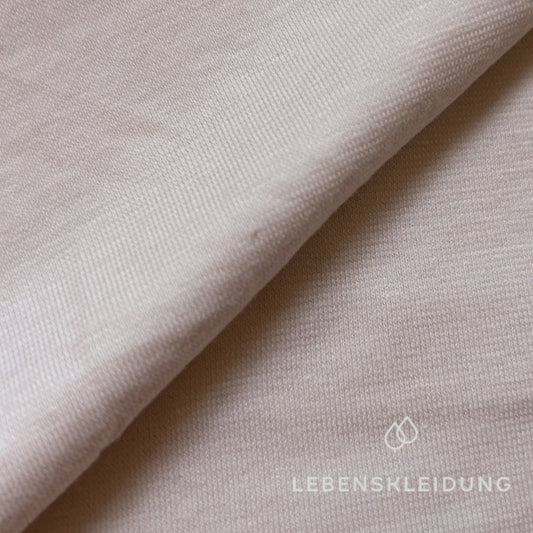 Organic single jersey fabric - powder sample