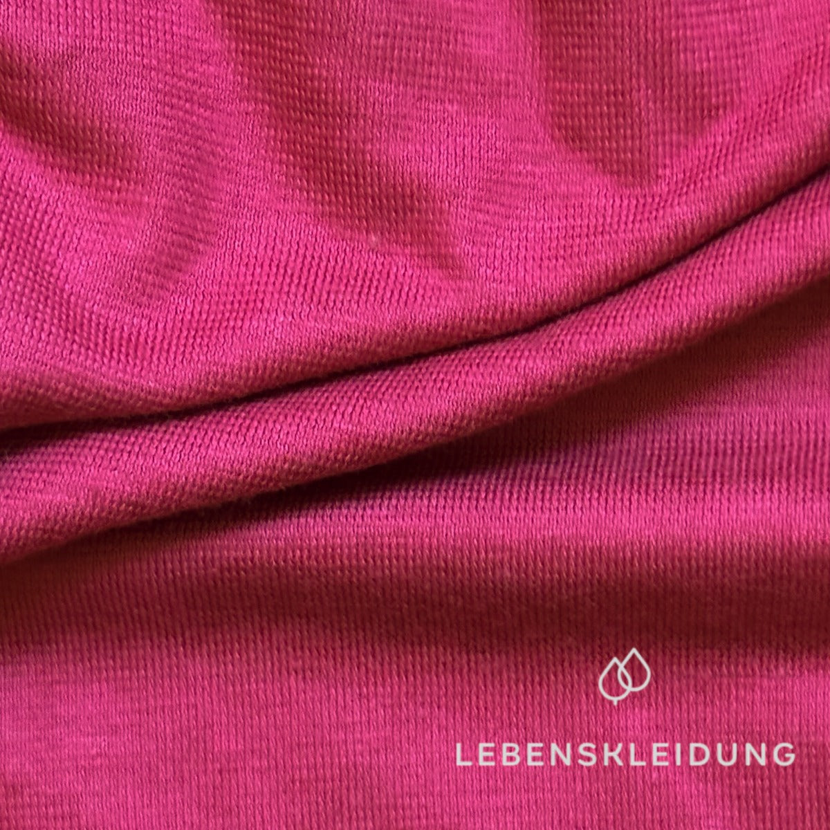 Bio Single Jersey Stoff - Pink