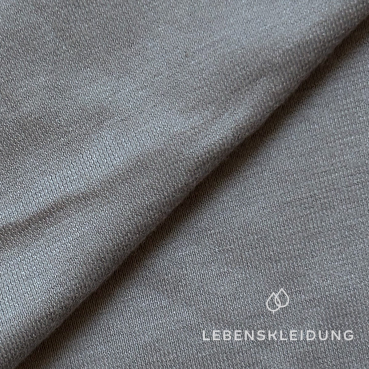 Organic single jersey fabric - Platinum sample