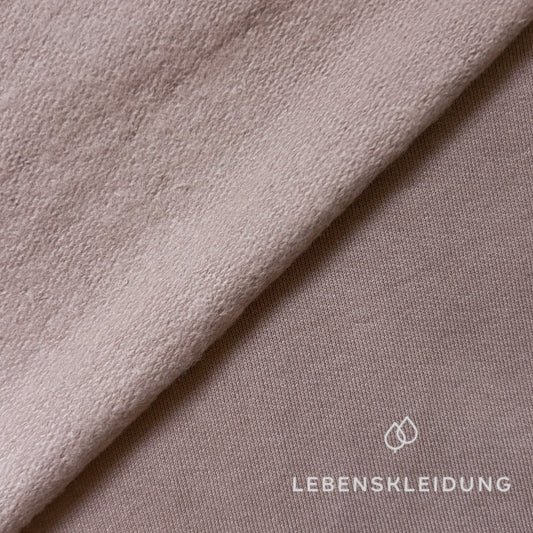 Bio Sweat Stoff gerauht - Puder