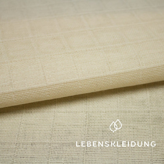 Organic muslin - raw sample