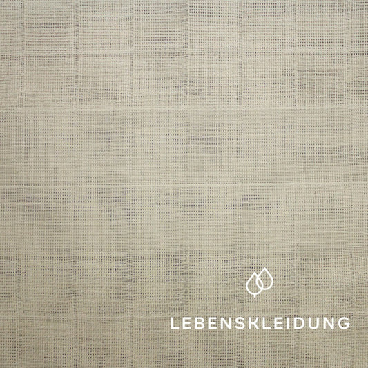 Organic muslin - raw sample – Detail view