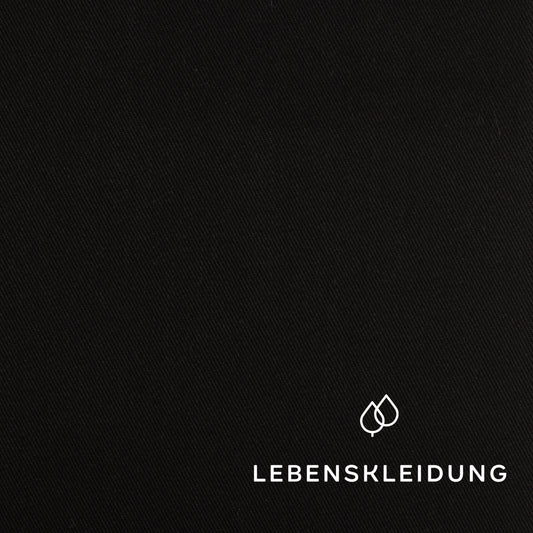 Bio Pima Köper Twill - Black