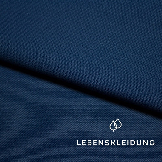 Organic Panama - Blue sample – Detail view