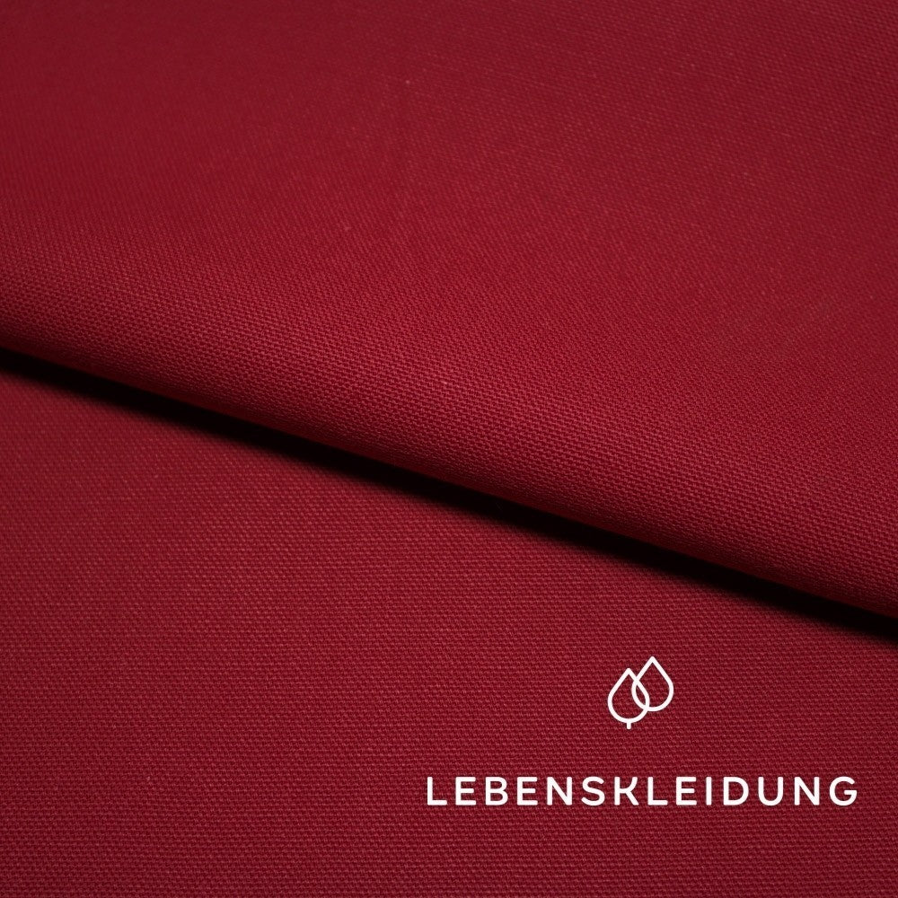 Organic Panama - Red sample – Detail view
