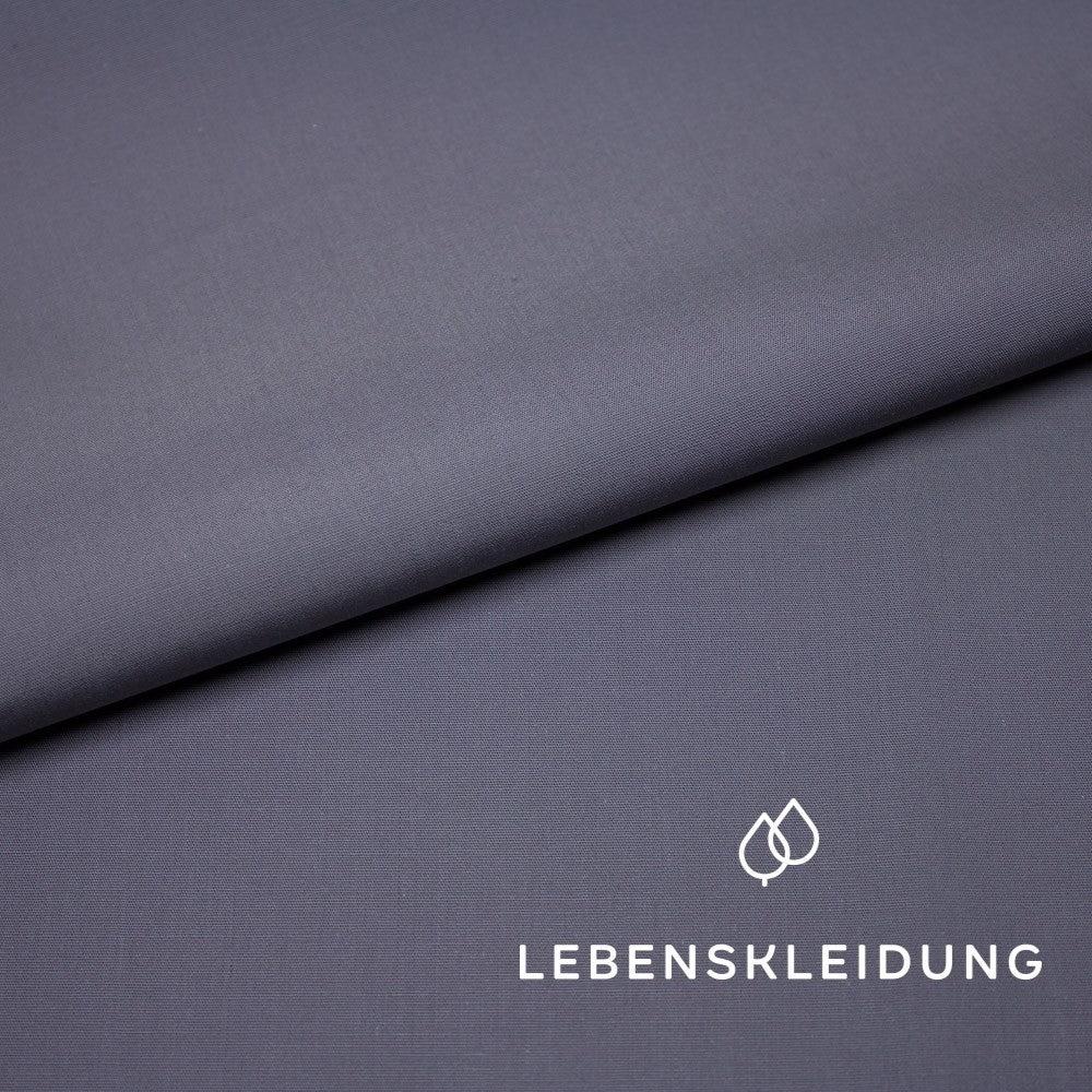 Organic Poplin 58/28 - Slate