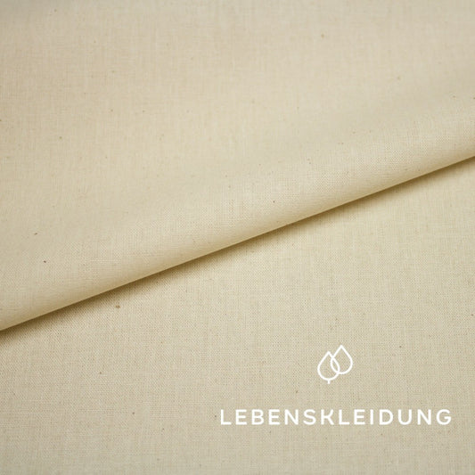 Organic Linon/Renforce - Natural sample – Detail view