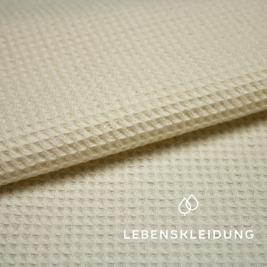 Organic small waffle - natural