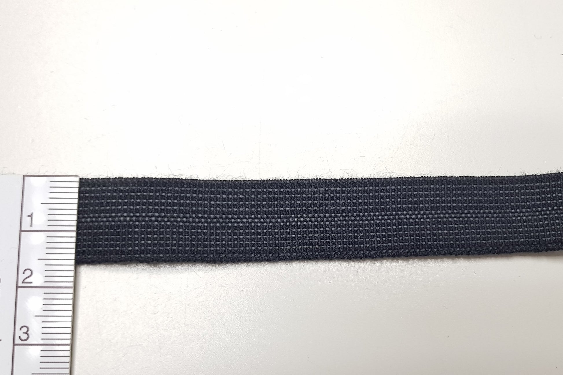 Bracelet inclinable en caoutchouc bio - 15 mm - noir
