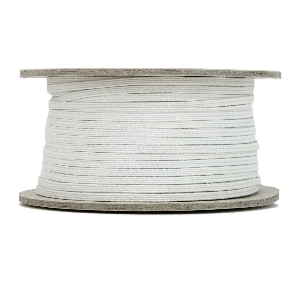 Élastique bio - 3 mm - écru *ROULEAU COMPLET*