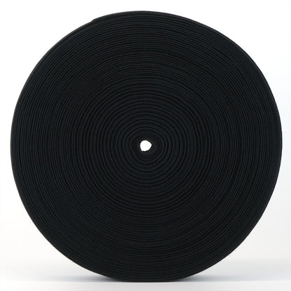 Organic elastic band - 40 mm - black - lightweight