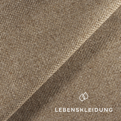 Bio Loden (Tuchloden) - Braun Muster