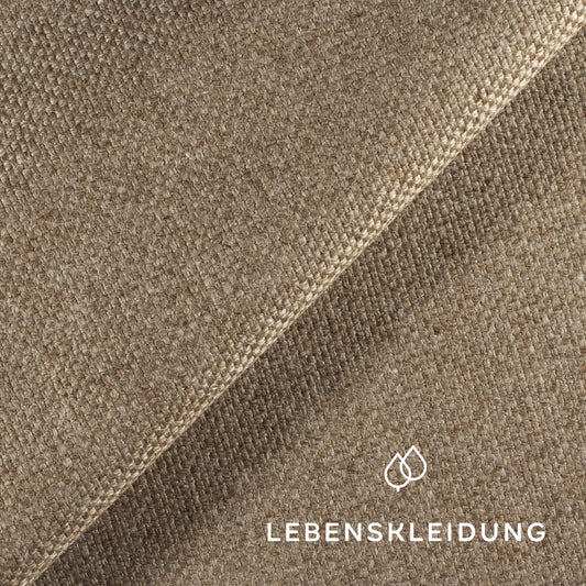 Organic Loden (Wool Loden) - Brown sample