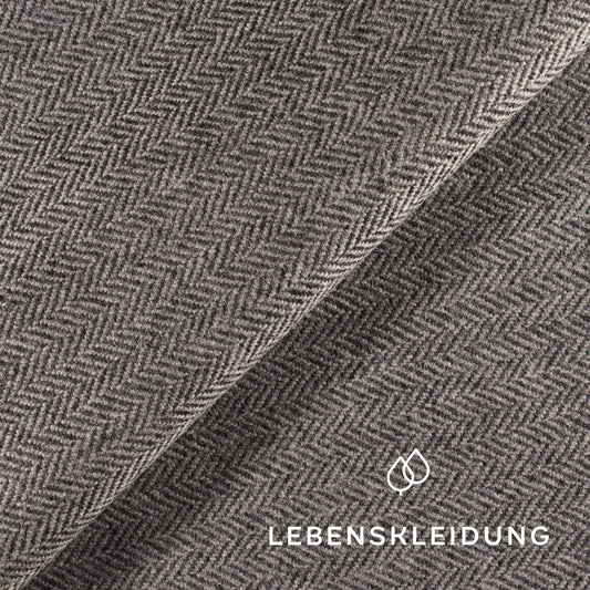 Organic Herringbone - Anthracite