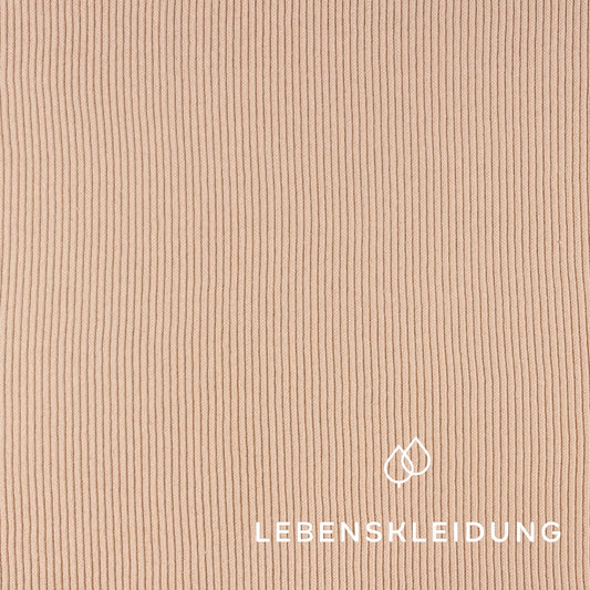 Organic Heavy Knit - Warm Sands sample