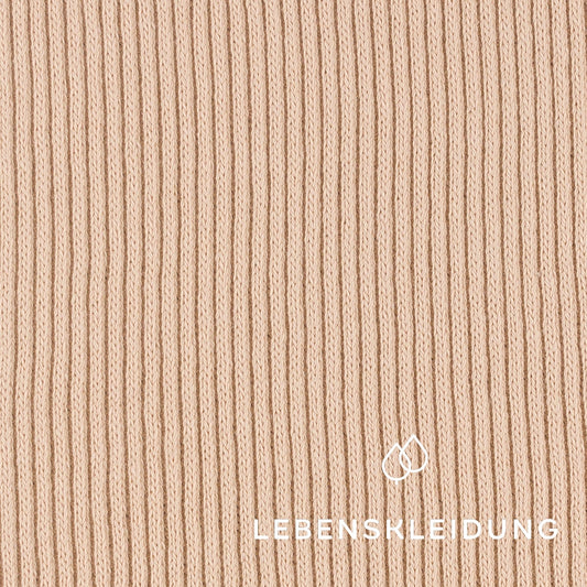 Organic Heavy Knit - Warm Sands sample – Detail view