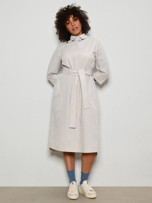 Sewing Pattern Shirt Dress with Hidden Button Placket