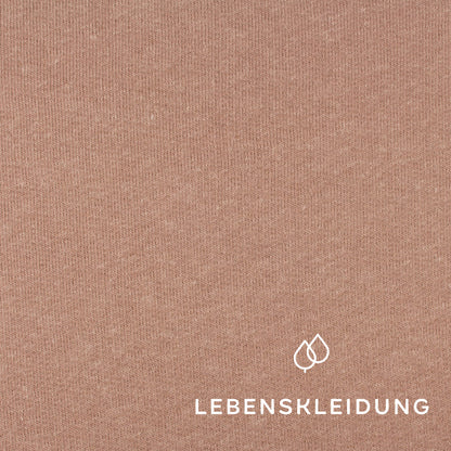 Sweat en coton et chanvre bio - Taupe foncé – Vue détaillée