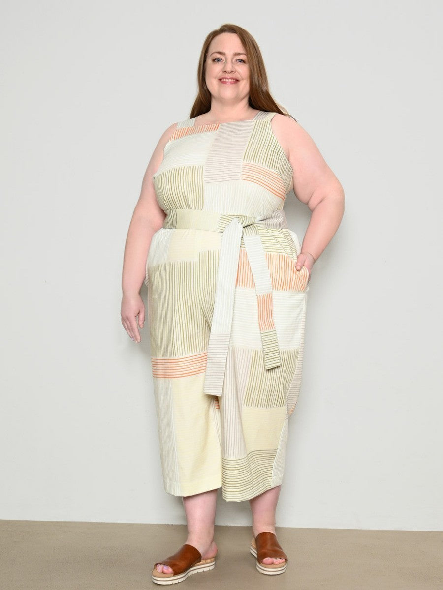 Sewing Pattern Summer Jumpsuit with Straps – View 6