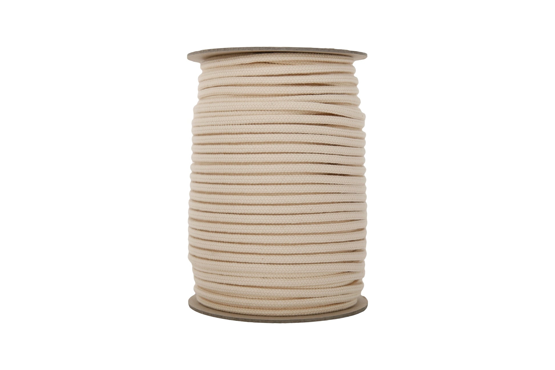 Cordon organique - 7 mm - non élastique - écru – Vue détaillée