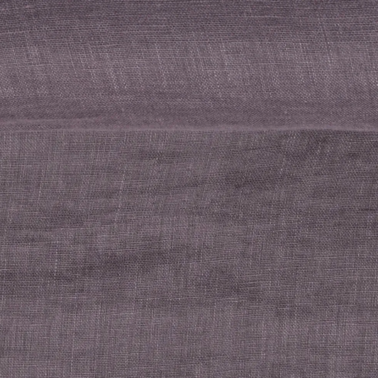 Tessuto di lino - Beige natura a righe sample – Detail view