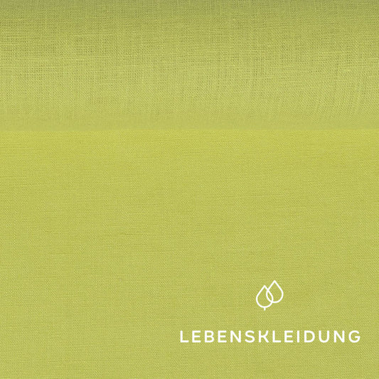Linen fabric - Yellow sample
