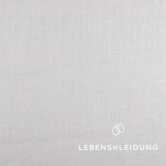 Linen fabric - White sample