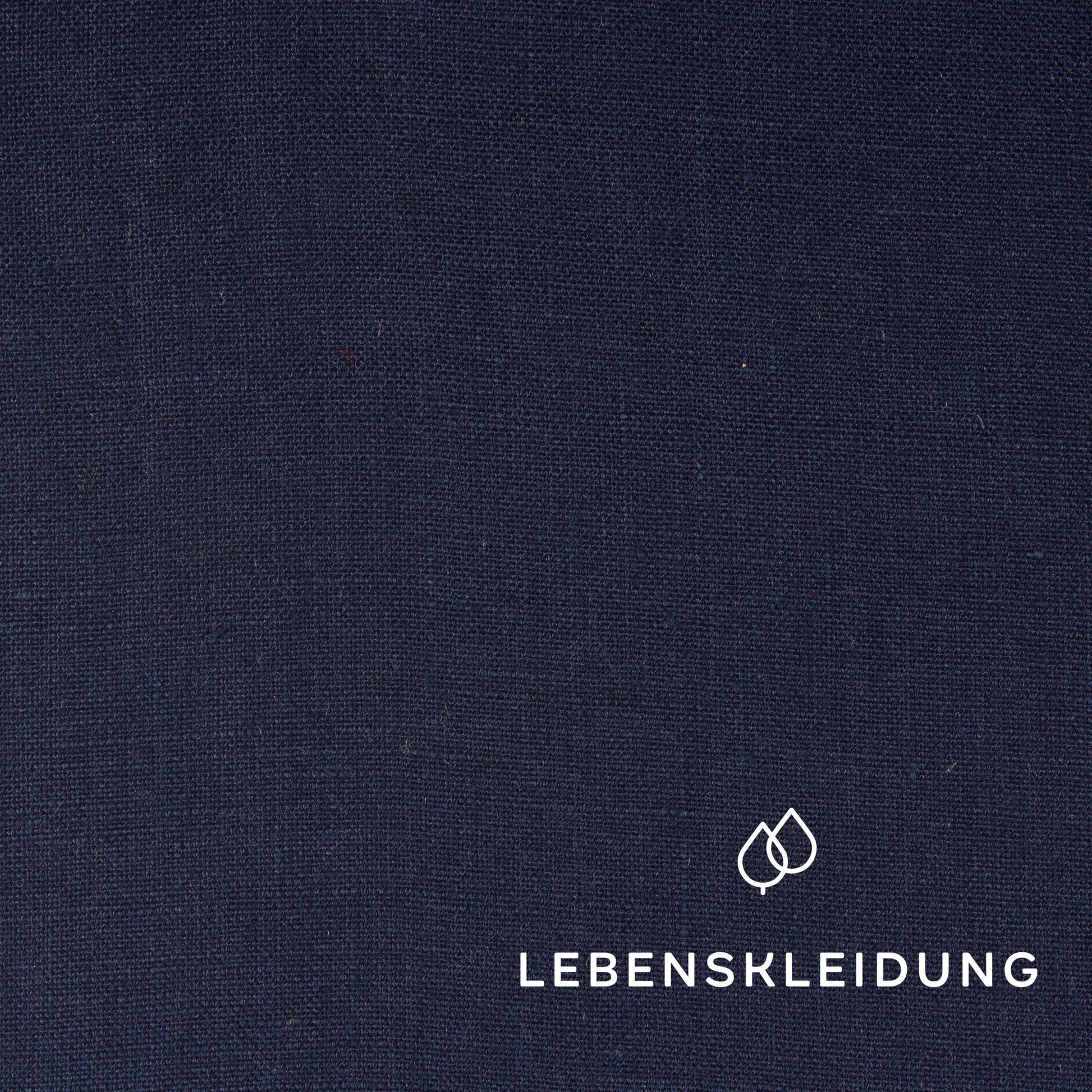 Linen fabric - Blue sample