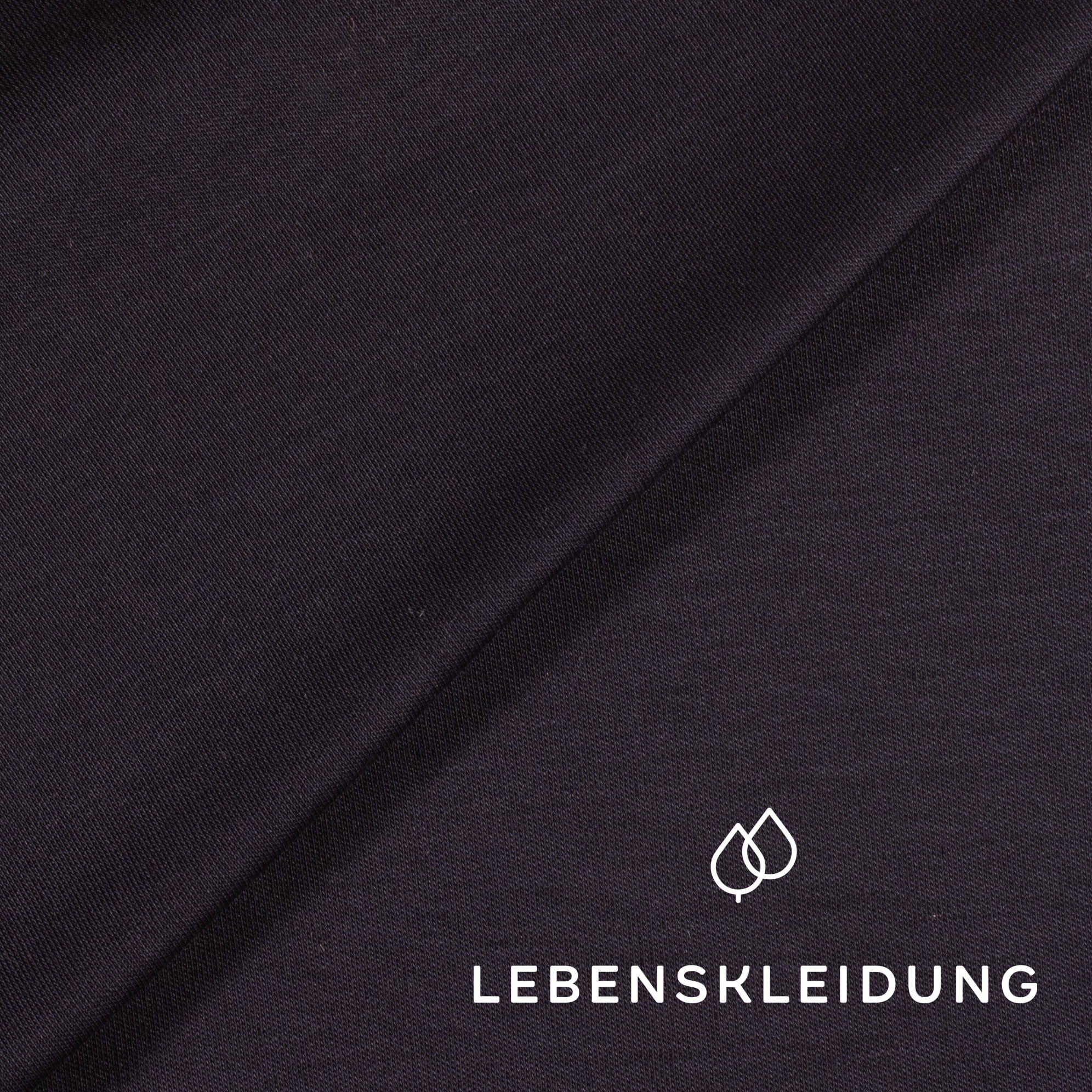 Organic Pima Interlock Fabric - Navy – Lebenskleidung