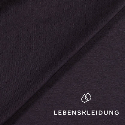 Organic Pima Interlock Fabric - Navy sample