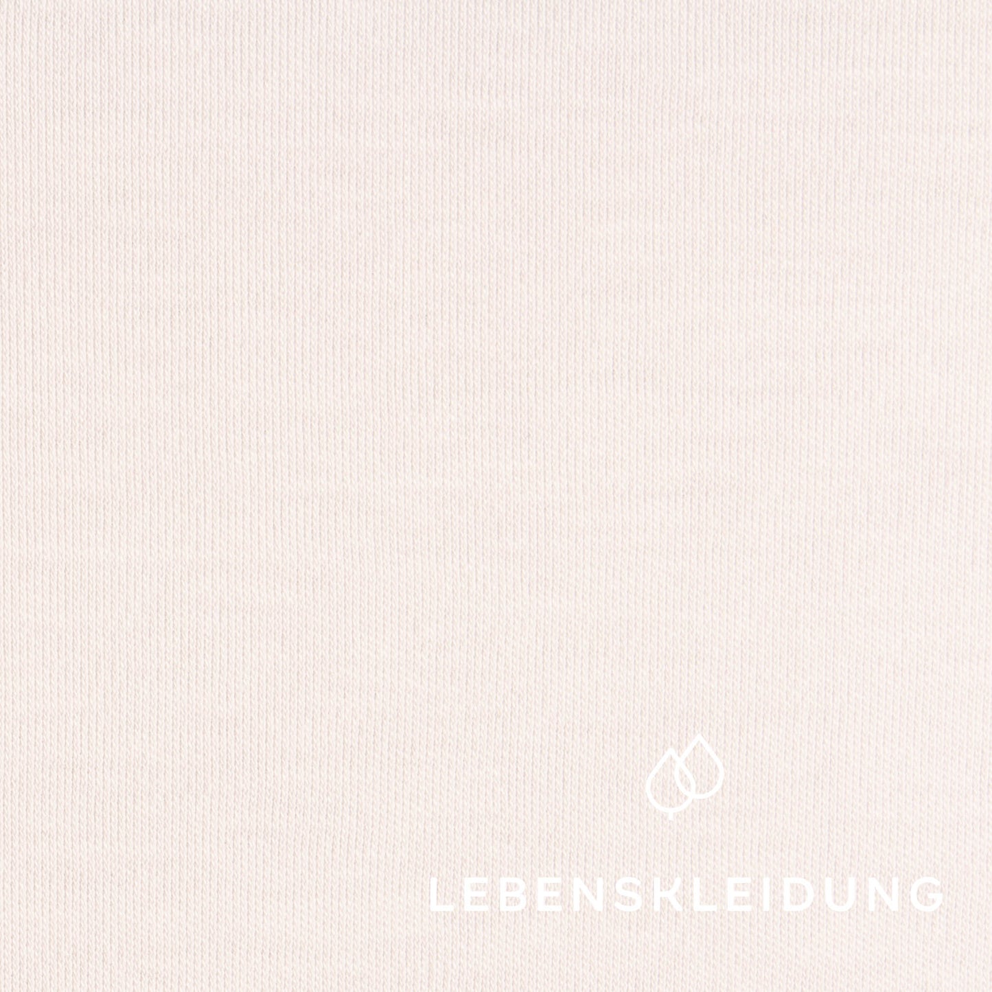 Organic Pima Interlock Fabric - White – Detail view