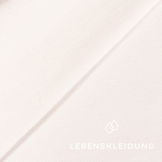 Organic Pique Fabric - White sample