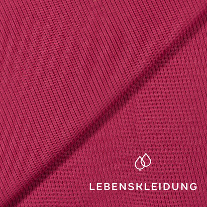 Bio Bündchen Stoff - Hibiscus