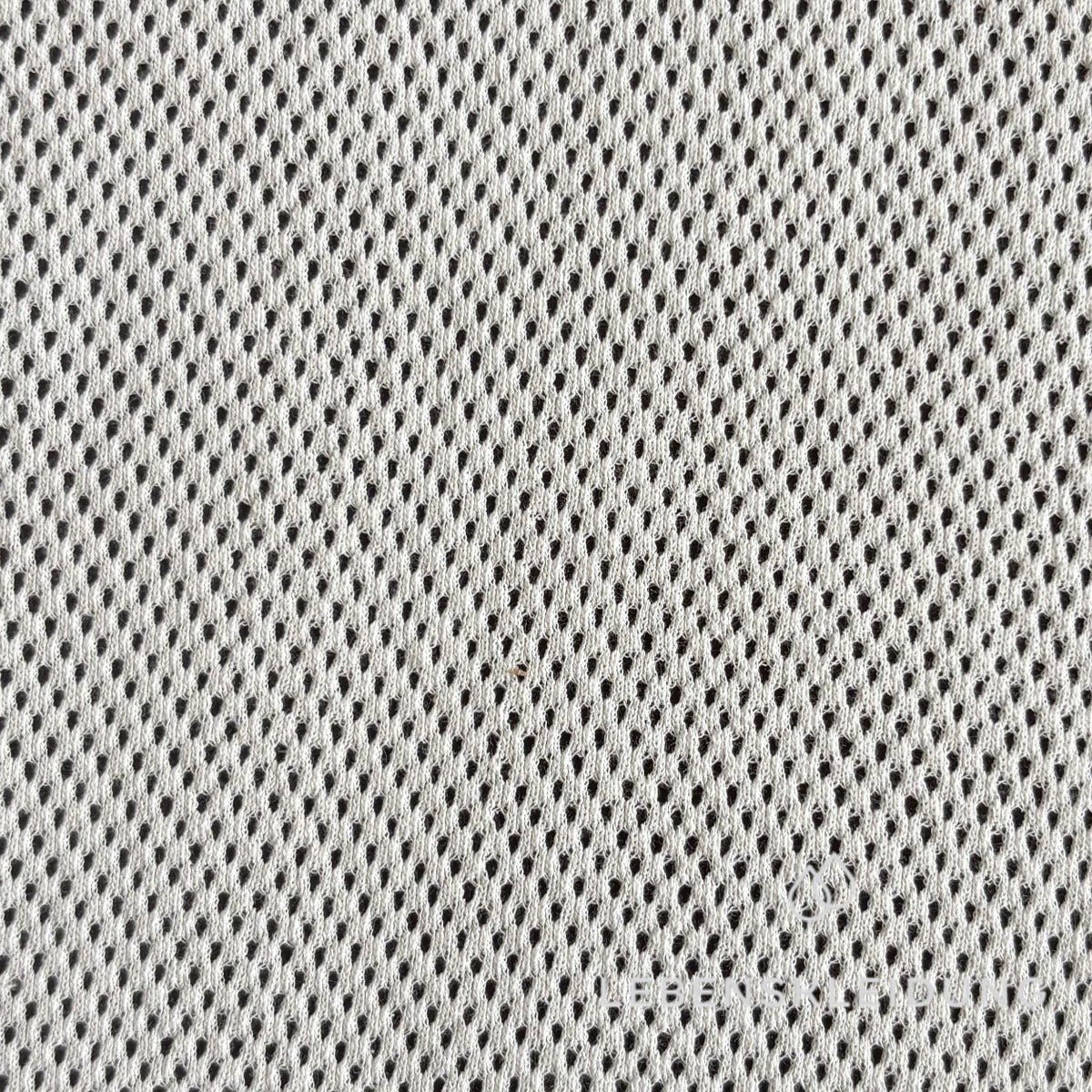 Re-Life Bio-Baumwolle Raschelspitze – Mesh Stoff - Ecru – Detailansicht