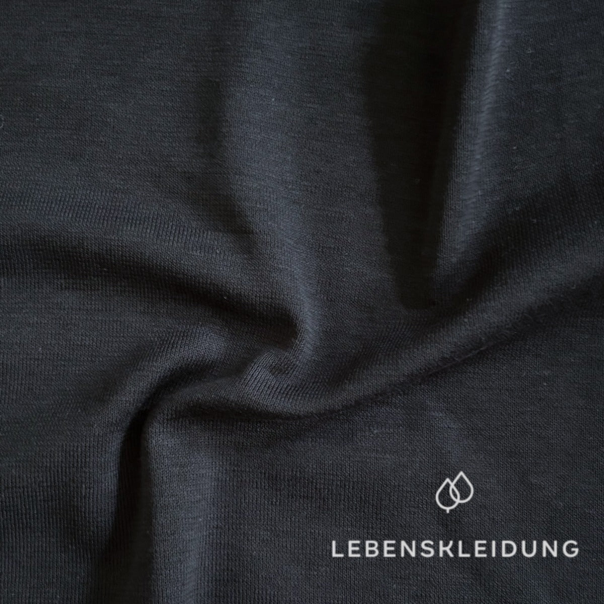 Re-Life Fine Organic Cotton Ribbed Cuffs 1x1 - Navy