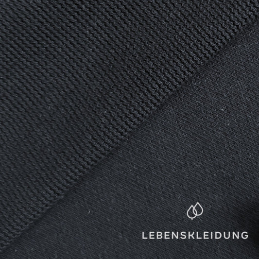 Re-Life Organic Cotton Textured Terry Cloth - Navy sample