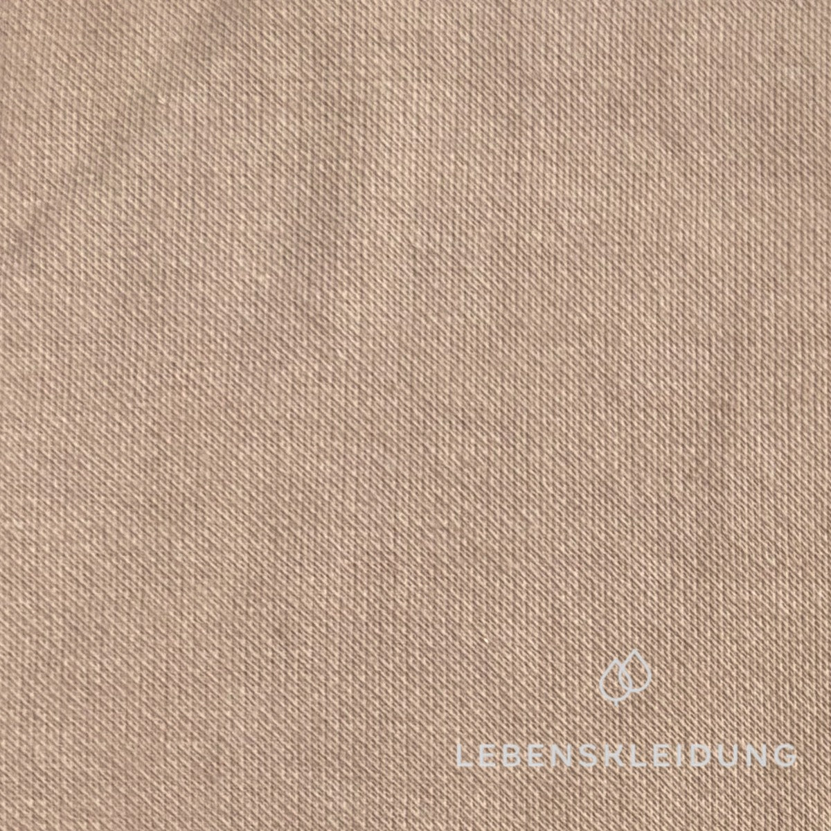 Re-Life Bio-Baumwolle Noppen-Strickfrottee - Sand