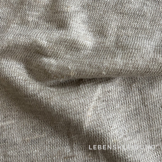 Re-Life Jersey made from 100% hemp - natural sample