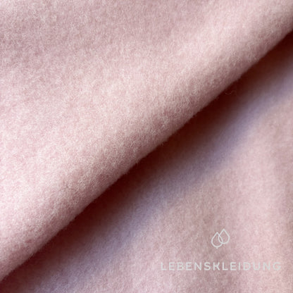 Re-Life Kuscheliger Bio Merino Wollfleece - Rose