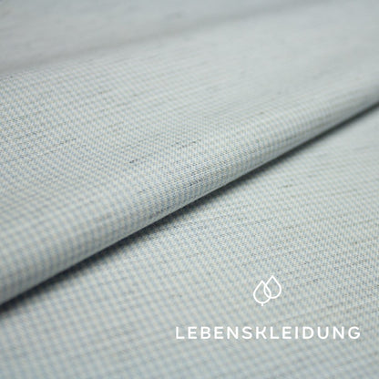 Deadstock Oxford Fabric - Light Blue White sample