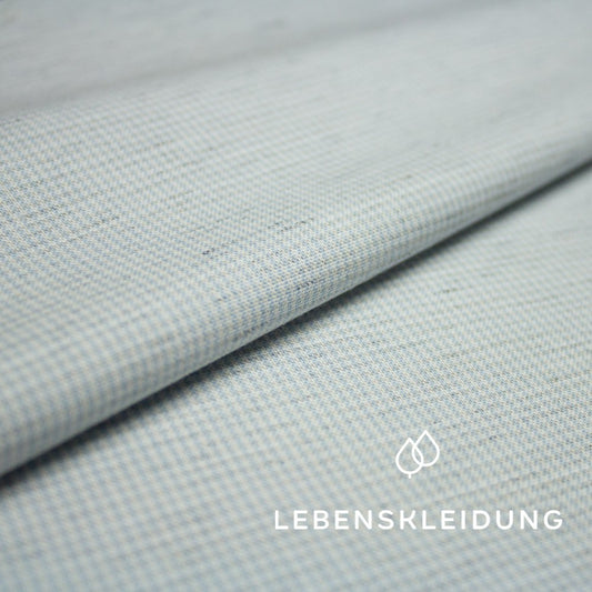Deadstock Oxford Fabric - Light Blue White sample