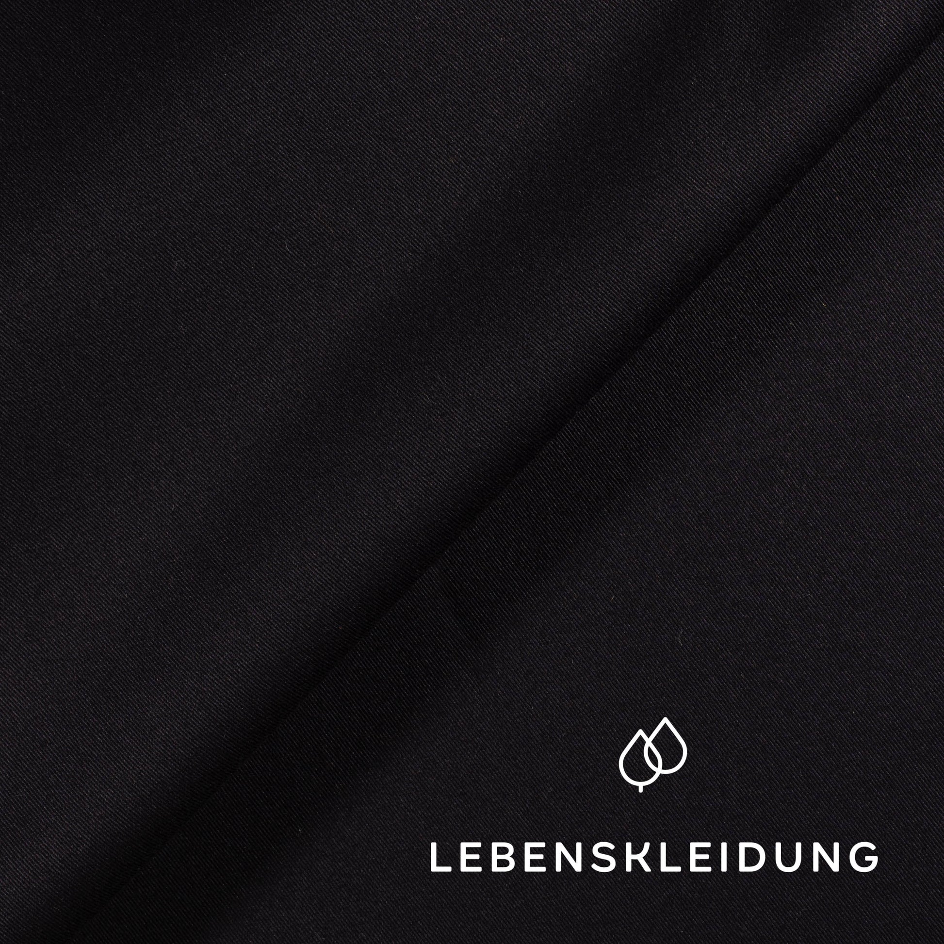 Bio Gabardine Stoff - Marine