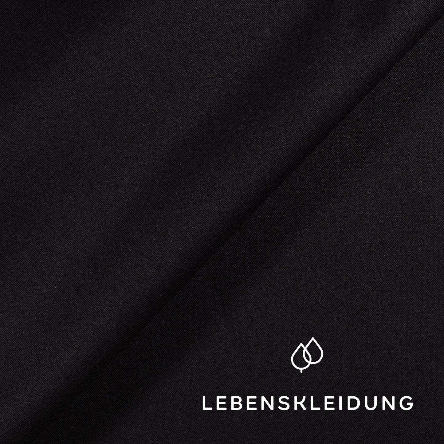 Bio Gabardine Stoff - Marine Muster