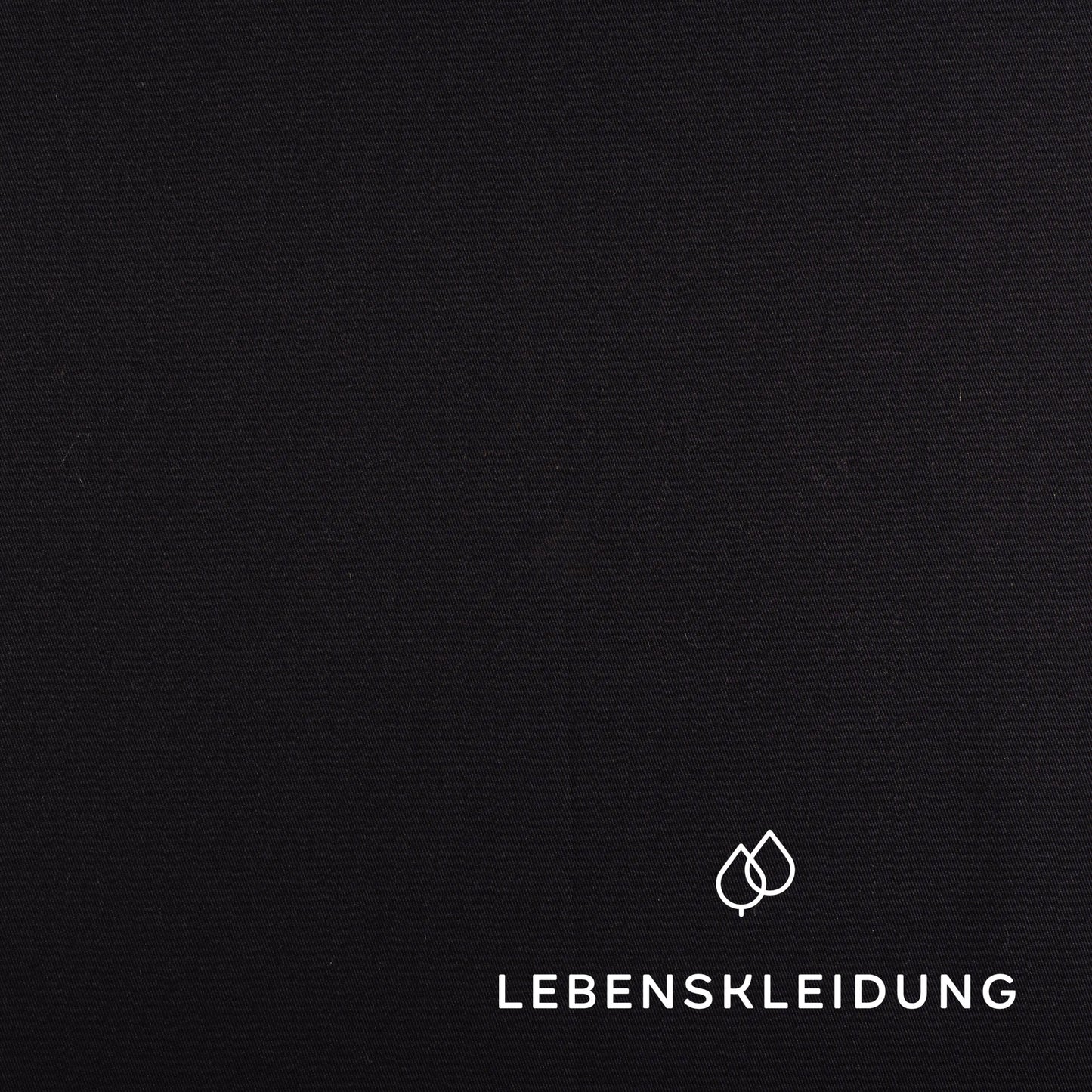 Bio Gabardine Stoff - Marine – Detailansicht