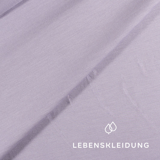 Re-Life Single Jersey Fabric - Blueberry sample